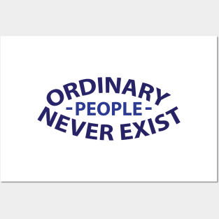 Ordinary People Posters and Art